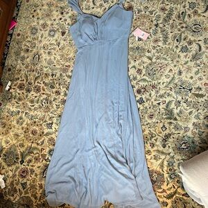 NWT DUSTY Blue birdy grey Women's Dress